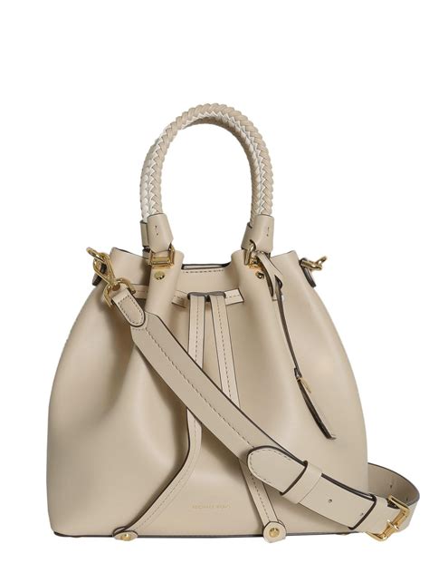 michael kors blakely medium bucket bag leather|michael kors drawstring bucket bag.